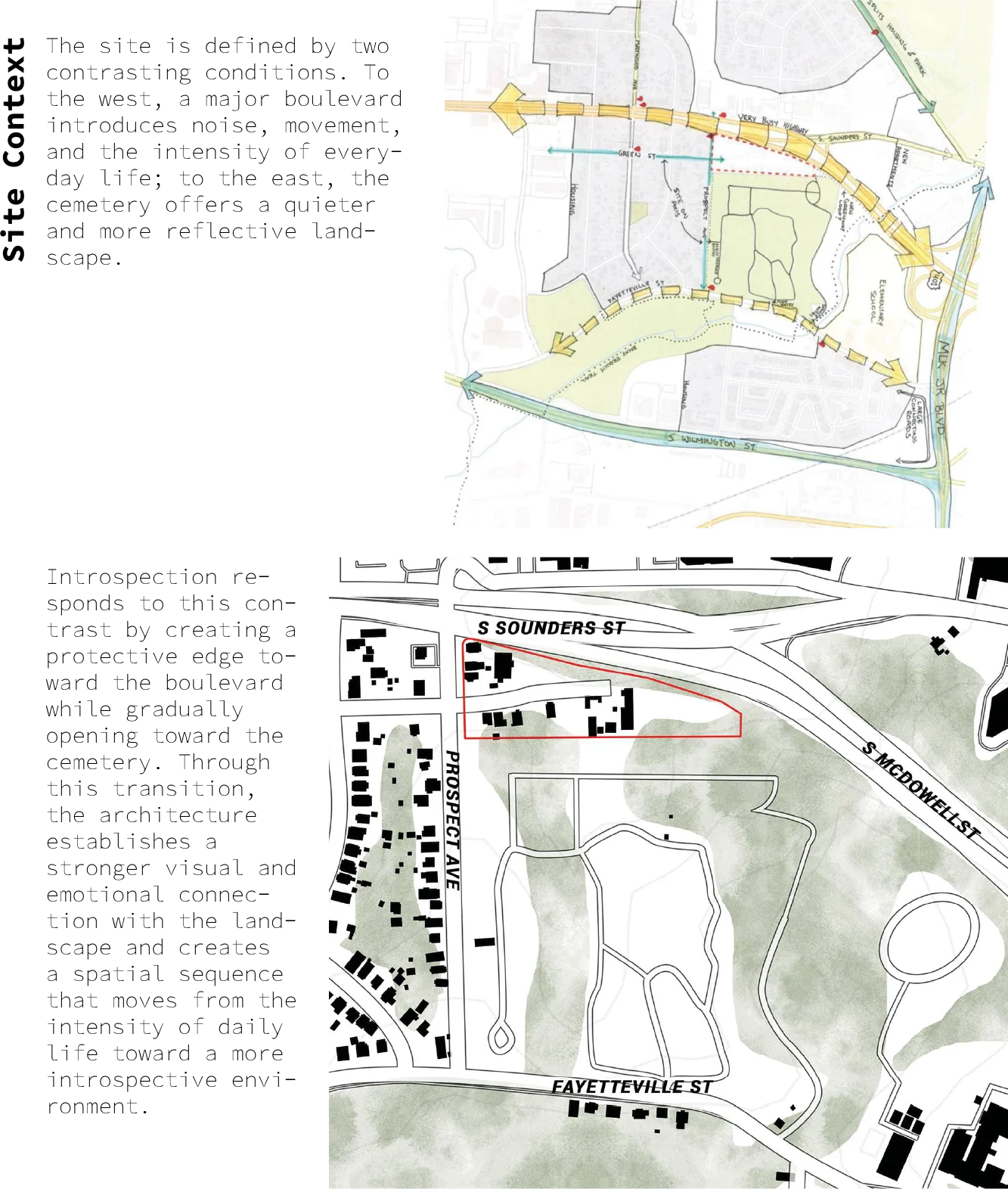 Regional site context diagram
